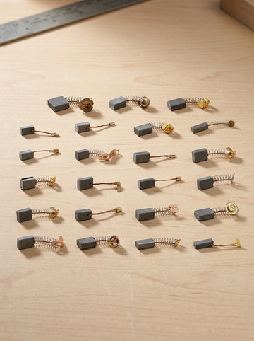 Carbon Motor Brush Assortment Kit, 20-Piece