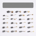Carbon Motor Brush Assortment Kit, 20-Piece