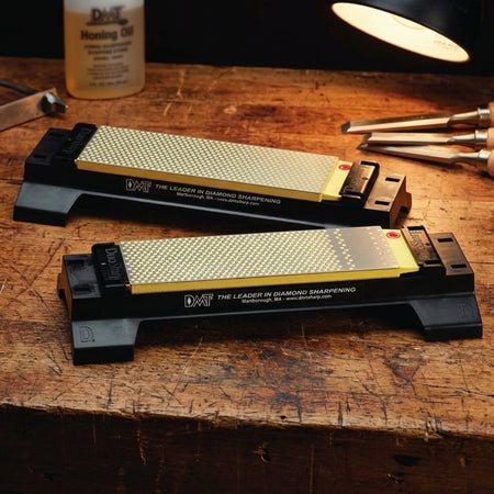 8 in. Double-Sided Diamond Bench Sharpening Stone