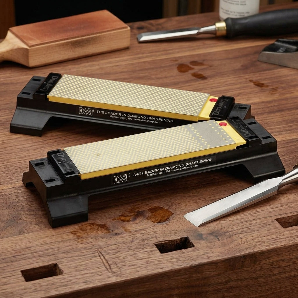 8 in. Double-Sided Diamond Bench Sharpening Stone