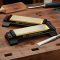 8 in. Double-Sided Diamond Bench Sharpening Stone