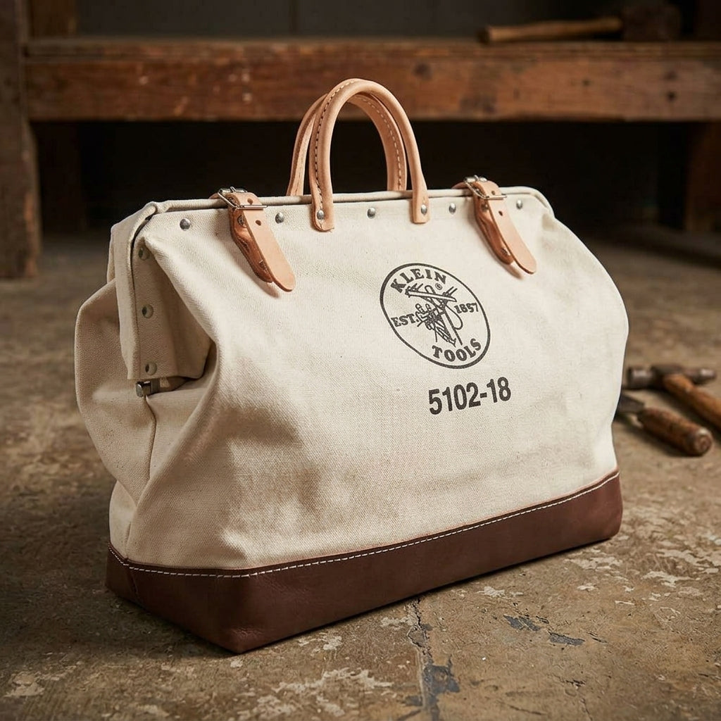 16 in. Wide-Mouth Contractor Tool Bag